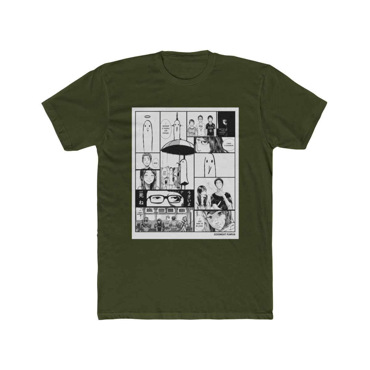 Goodnight Punpun - Characters Minimalist Design | Oyasumi Punpun - alternate angle 4, merchandise