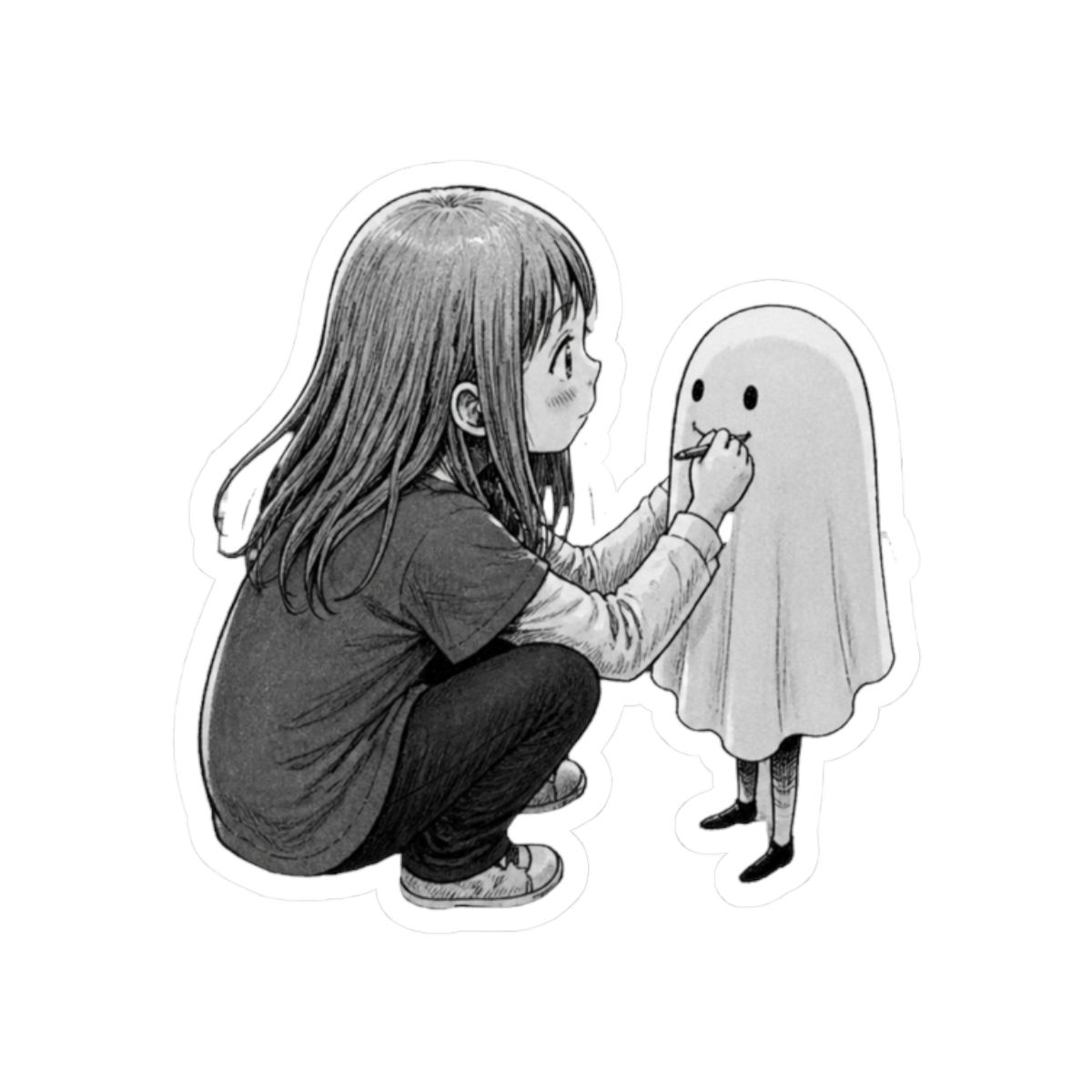Punpun and Aiko kiss | Oyasumi Punpun