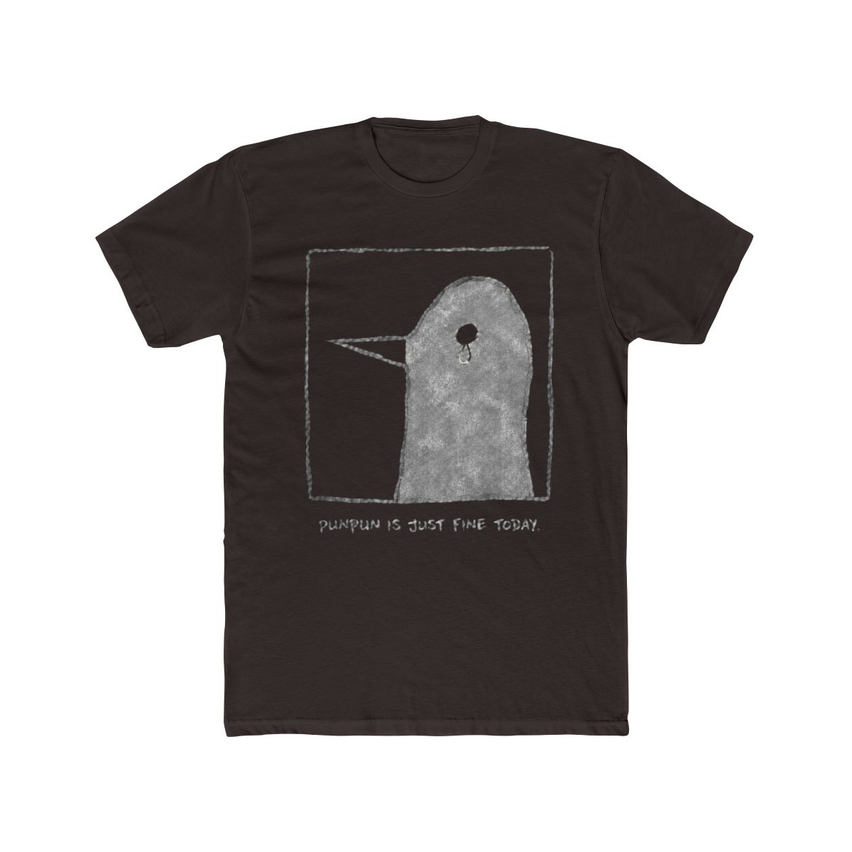 Oyasumi Goodnight Punpun Is Just Fine Today T Shirt Men manga Anime Pure Cotton Tees Round Neck Short Sleeve T Shirts Plus Size | Oyasumi Punpun - alternate angle 2, merchandise