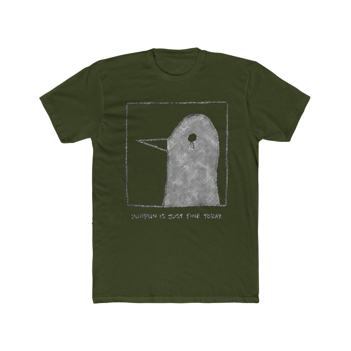 Oyasumi Goodnight Punpun Is Just Fine Today T Shirt Men manga Anime Pure Cotton Tees Round Neck Short Sleeve T Shirts Plus Size | Oyasumi Punpun - alternate angle 4, merchandise