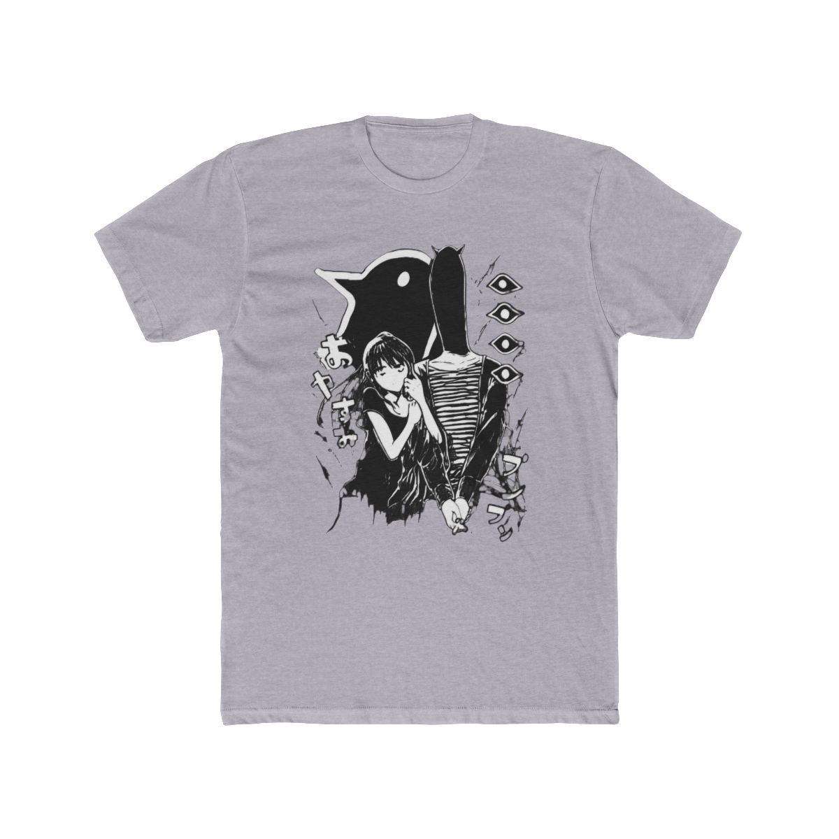 WBLXYMDP Oyasumi Punpun New Logo T Shirt Summer Men/Women Streetwear Tshirt Shirt Short Sleeve (Black,XX-Small,XX-Small,US,Alpha,Adult,Regular,Regular)