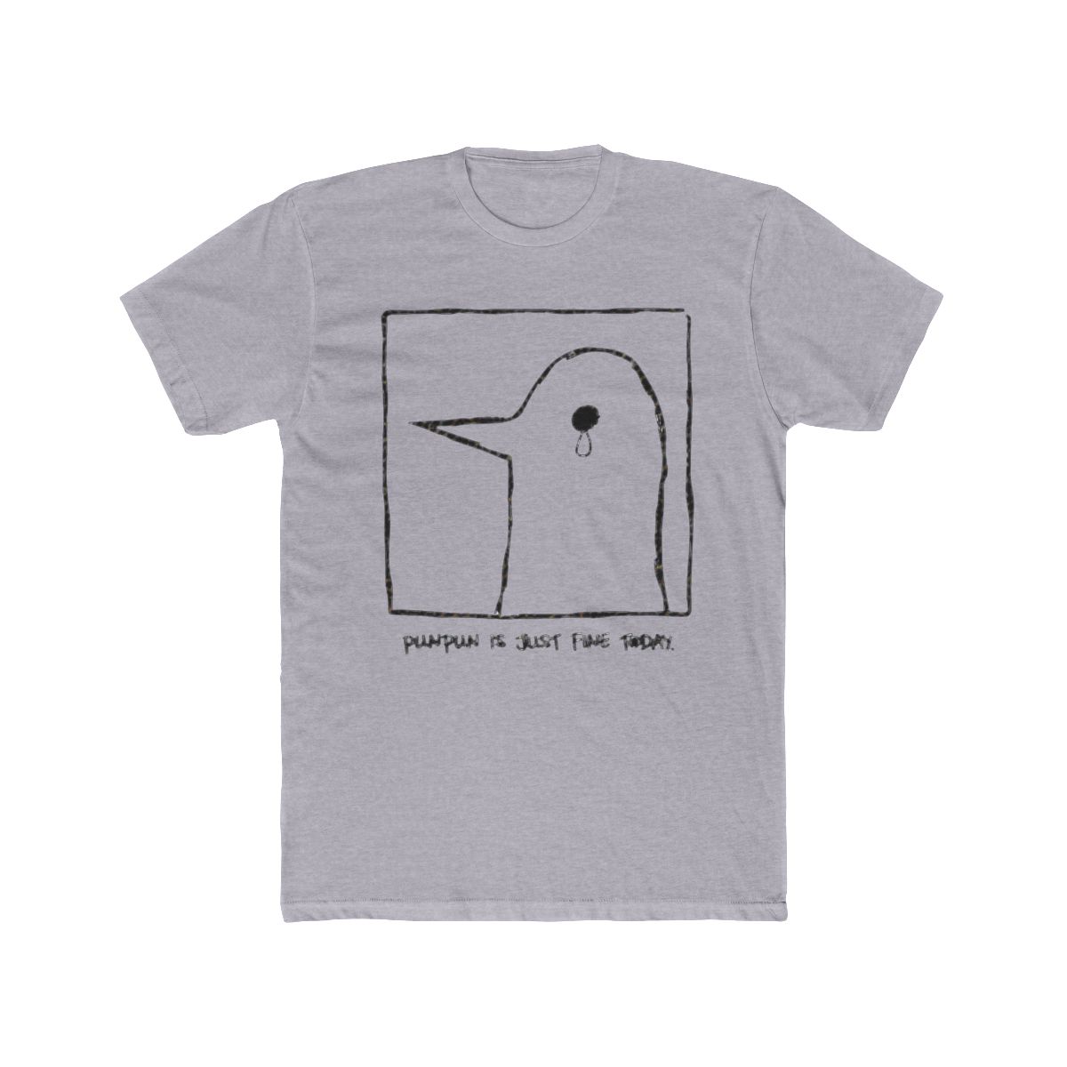 Oyasumi PunPun Is Just Fine Today T Shirt Women Men O-Neck Short Sleeve Tee