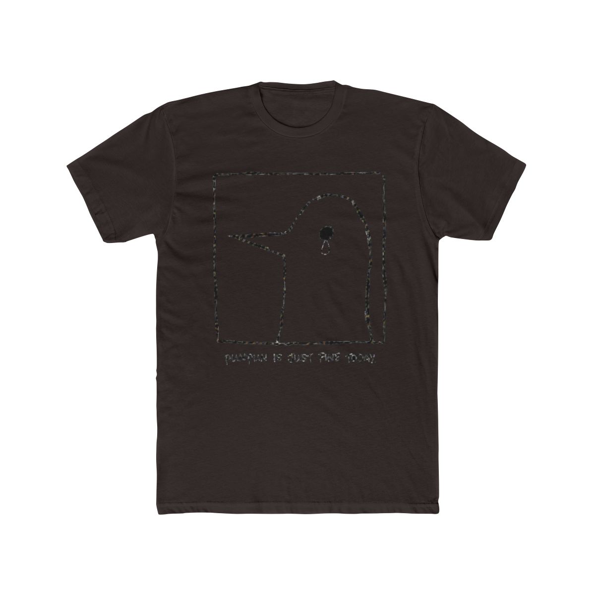 Oyasumi PunPun Is Just Fine Today T Shirt Women Men O-Neck Short Sleeve Tee - alternate angle 2, merchandise