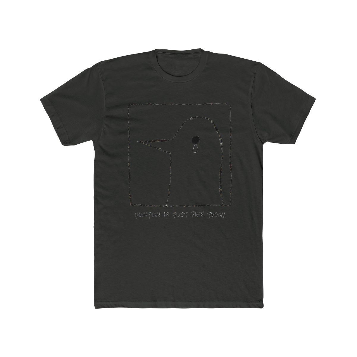 Oyasumi PunPun Is Just Fine Today T Shirt Women Men O-Neck Short Sleeve Tee - alternate angle 5, merchandise