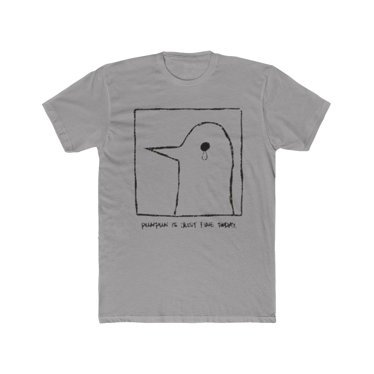 Oyasumi PunPun Is Just Fine Today T Shirt Women Men O-Neck Short Sleeve Tee - Walmart.com - Official t-shirts merchandise