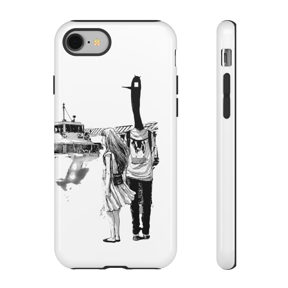 Punpun By The Sea Iphone Case | Oyasumi Punpun - Official phone-cases merchandise