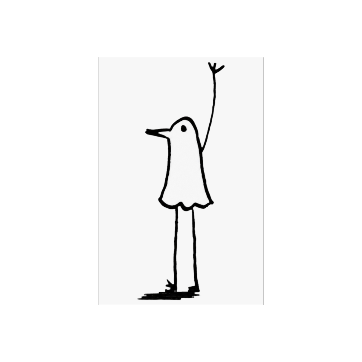 Minimalist Punpun Wall Art | Oyasumi Punpun - Official posters merchandise