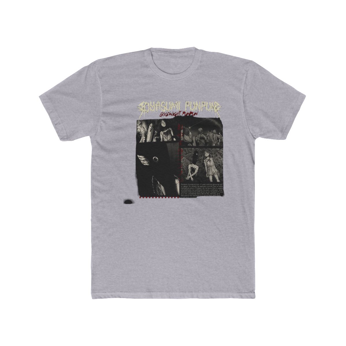 Oyasumi punpun tee, goodnight punpun shirt, manga japanese streetwear