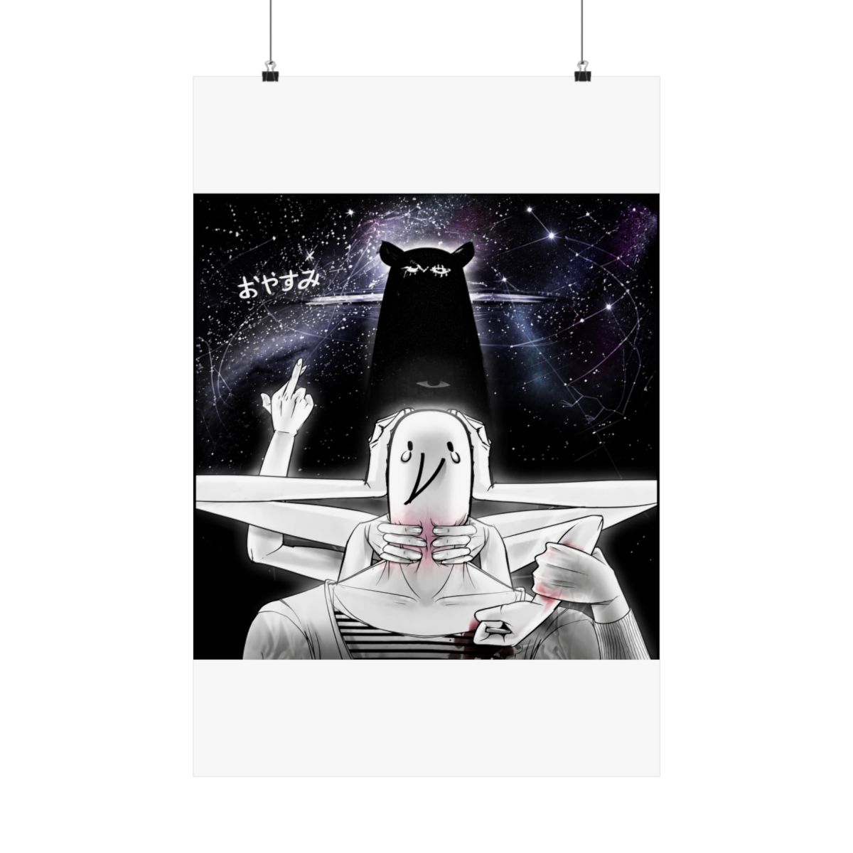 Printed Punpun Oyasumi Goodnight Bedding Set | Oyasumi Punpun - Official Creator merchandise
