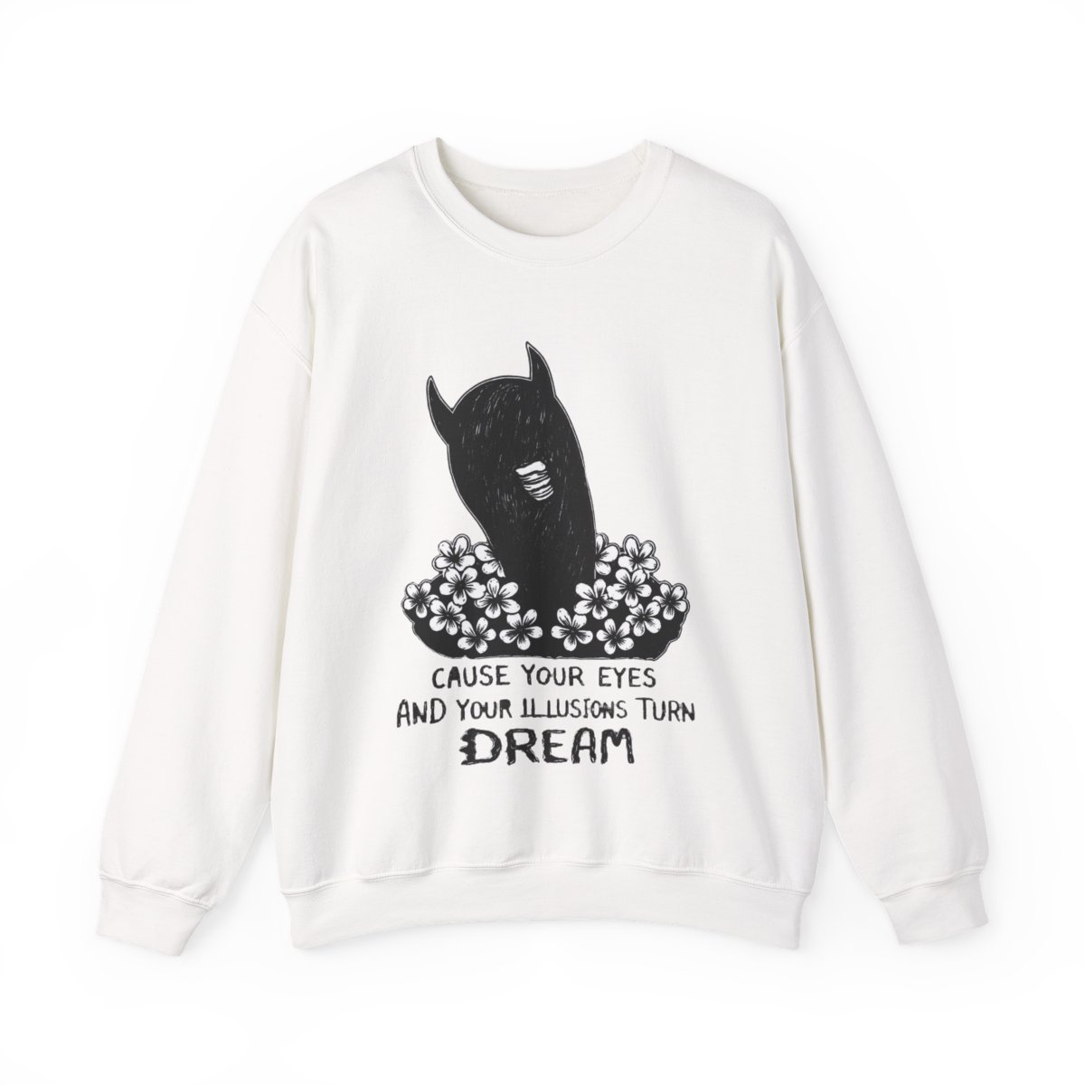 Oyasumi Punpun - Punpun in flowers Crewneck T-Shirts - Official sweatshirts merchandise