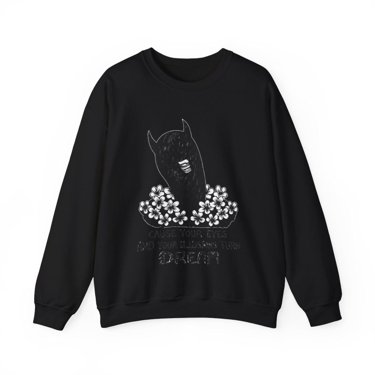 Oyasumi Punpun - Punpun in flowers Crewneck T-Shirts