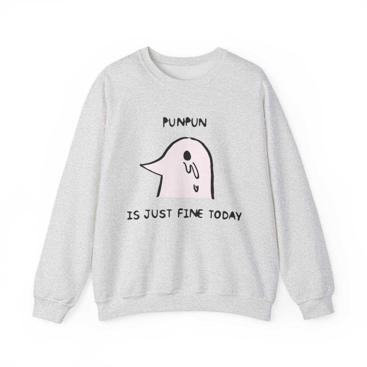 crying punpun is just fine today Crewneck | Oyasumi Punpun - alternate angle 2, merchandise