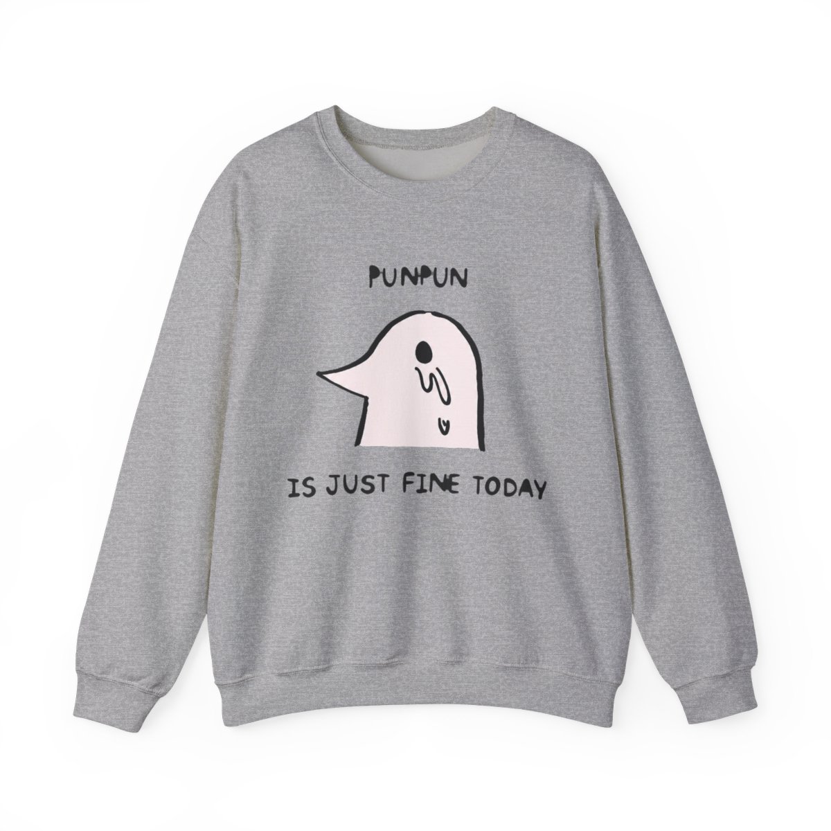 crying punpun is just fine today Crewneck | Oyasumi Punpun - alternate angle 5, merchandise