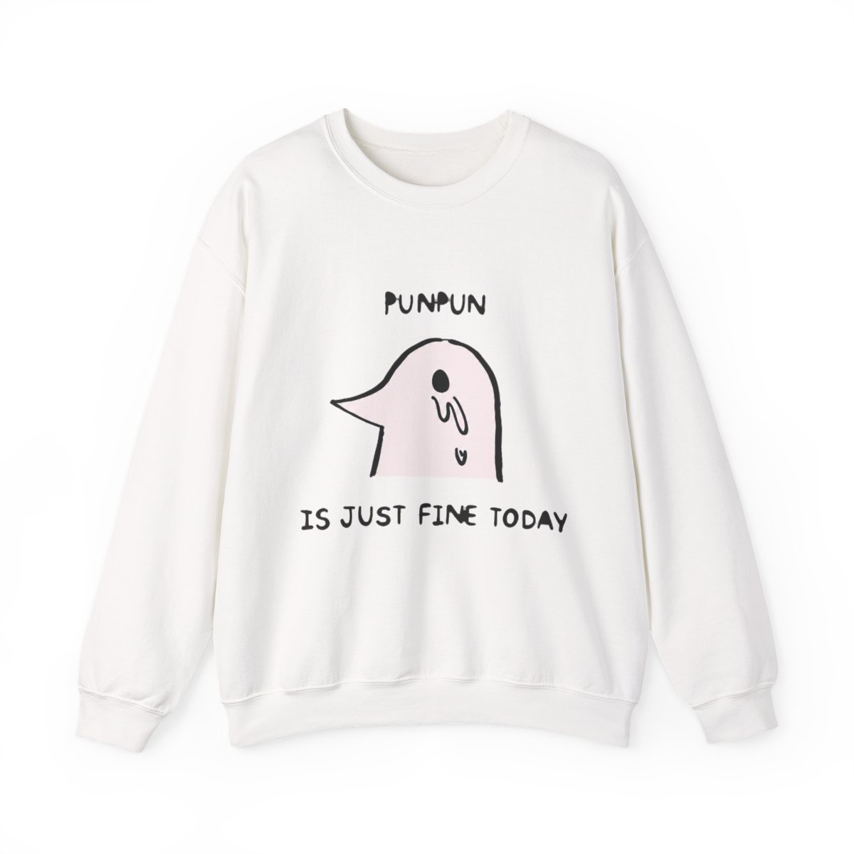 crying punpun is just fine today Crewneck | Oyasumi Punpun - Official sweatshirts merchandise
