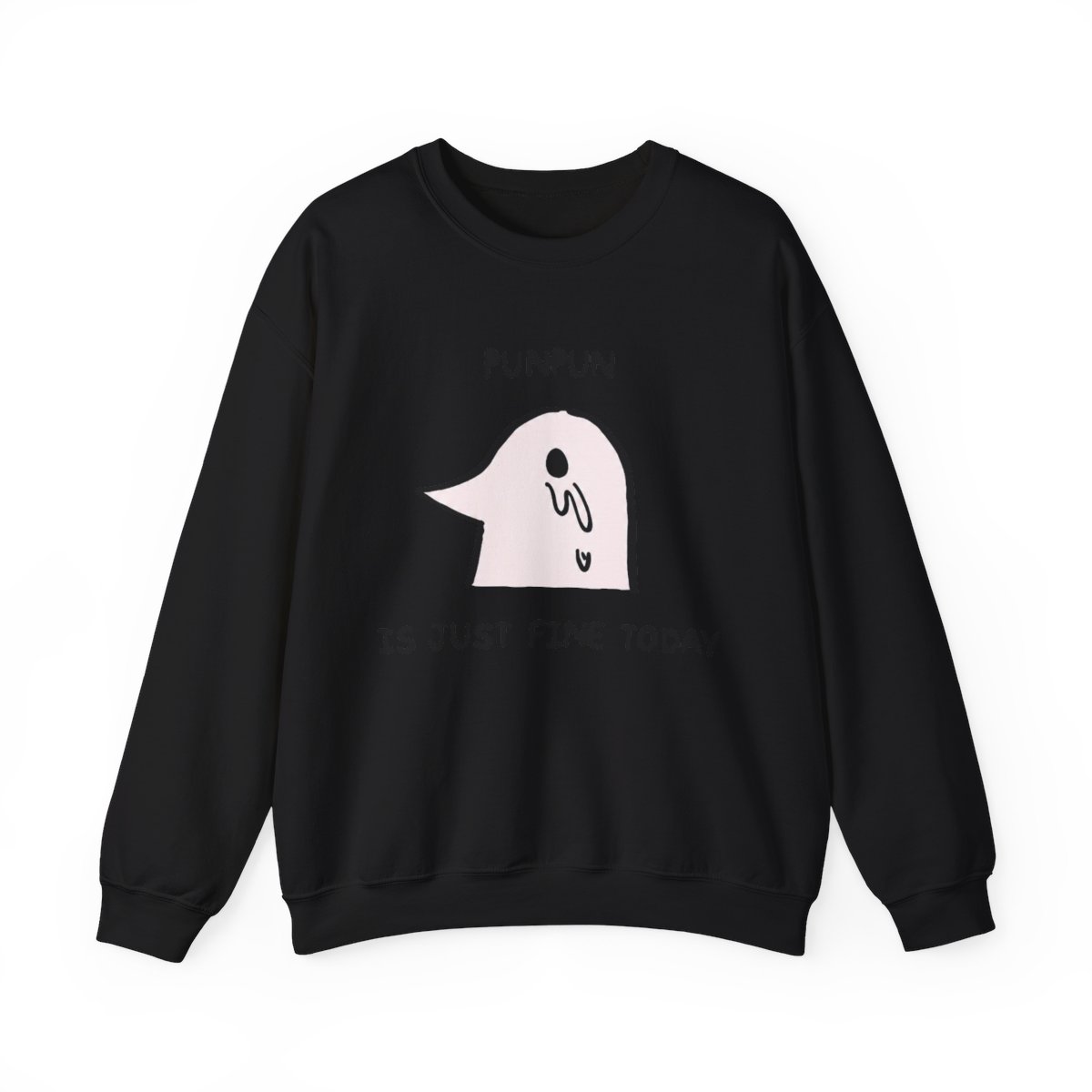 crying punpun is just fine today Crewneck | Oyasumi Punpun
